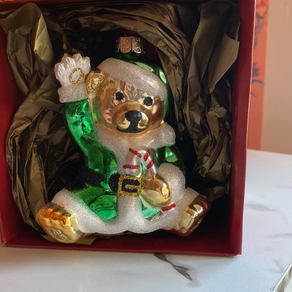 Waterford Holiday Waterford Crystal Holiday Collection Teddy Bear